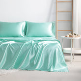 3/4 Pieces Silky Satin Twin Cooling Soft Bed Sheet Set|NTBAY®️